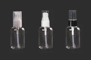 Bouteille de 50 ml en plastique (PET) avec pompe - 12 pcs-1