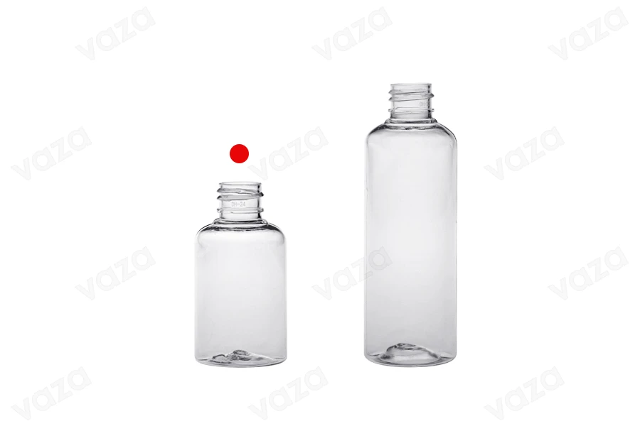 Μπουκάλι 50 ml πλαστικό (PET) διάφανο PP20 - 12 τμχ Μπουκάλι 50 ml πλαστικό (PET) διάφανο PP20 - 12 τμχ-εικόνα_σύνθεση