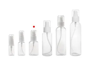 Bouteille PET de 50 ml avec pompe pour crème en lot de 12 pièces-7