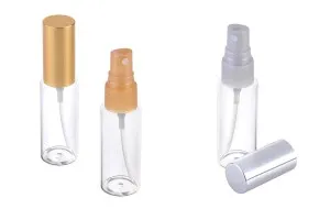 Flacone profumo in vetro 30 ml con spray in plastica e tappo in alluminio - (ordine minimo 1 scatola)-1