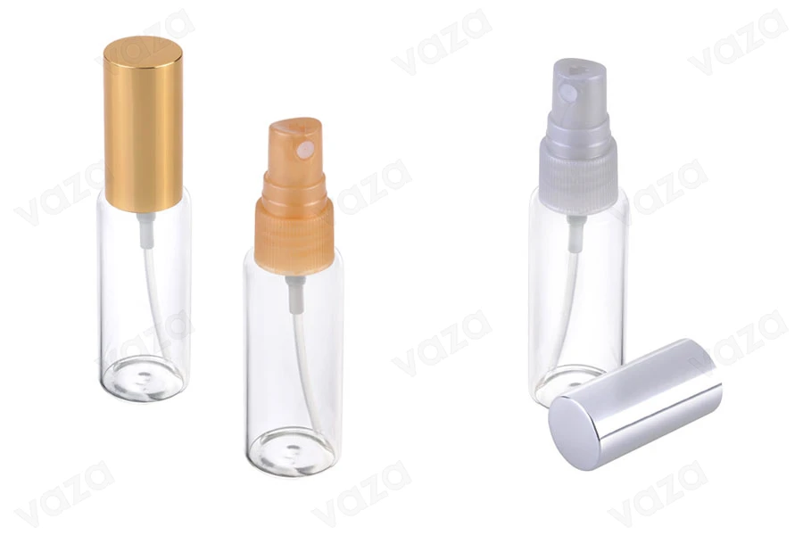 Glasparfümflakon 30 ml mit Kunststoffzerstäuber und Aluminiumverschluss – (Mindestbestellmenge 1 Karton)-produktbild