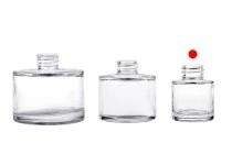Φιάλη γυάλινη κυλινδρική 50 ml κατάλληλη για αρωματικό χώρου