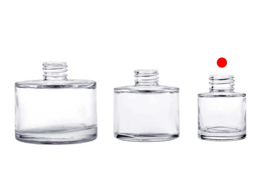 Φιάλη γυάλινη κυλινδρική 50 ml κατάλληλη για αρωματικό χώρου