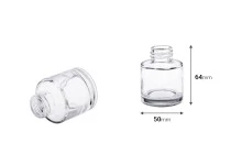 Φιάλη γυάλινη κυλινδρική 50 ml κατάλληλη για αρωματικό χώρου