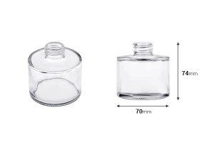 Cylindrical 100ml glass diffuser bottle with PP28 finish-2