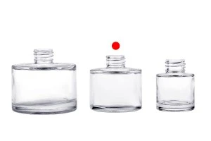 Cylindrical 100ml glass diffuser bottle with PP28 finish-3
