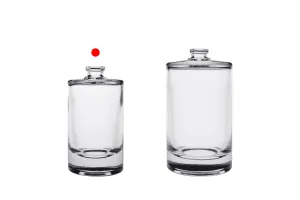 Glass perfume glass bottle 50 ml  with crimp neck 15 mm-5