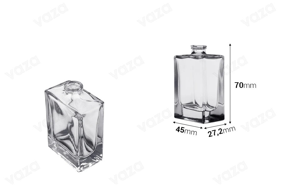 Perfume glass bottle 30 ml  with crimp neck - 15 mm-image_dimensions