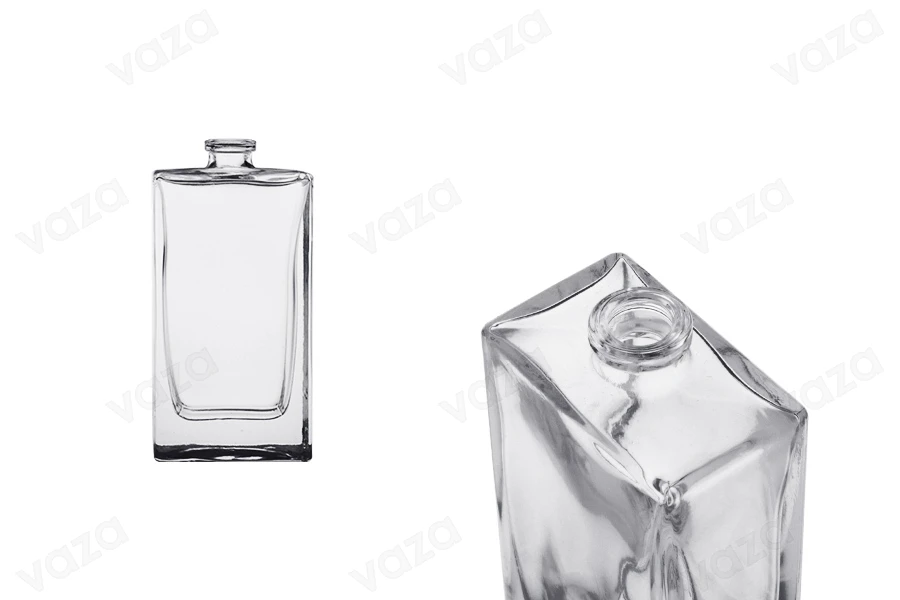 Flacon de parfum en verre 50ml pour parfum avec col à sertir - 15 mm-photo_produit