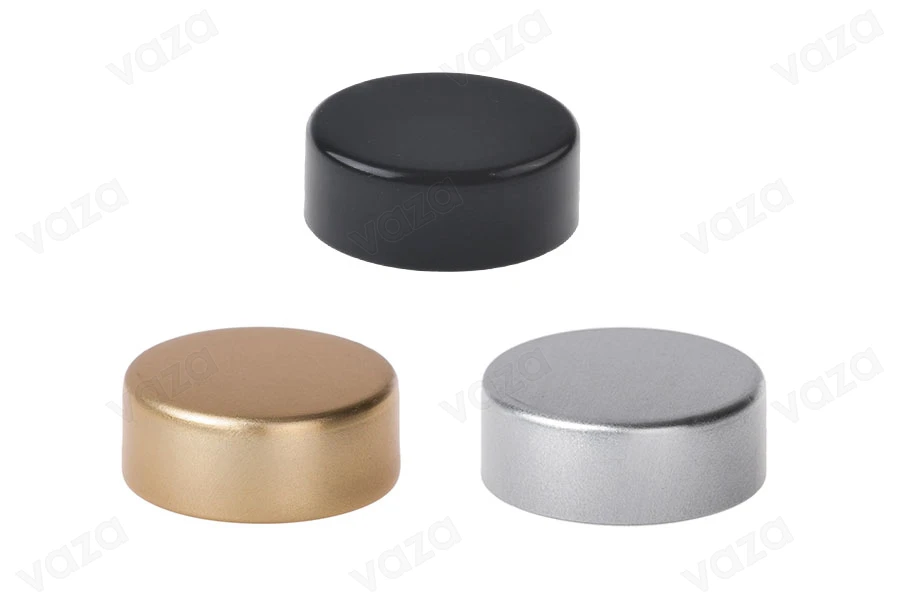 Bouchon en plastique GPi 28/400 avec revêtement en aluminium spécial pour les parfums-photo_produit