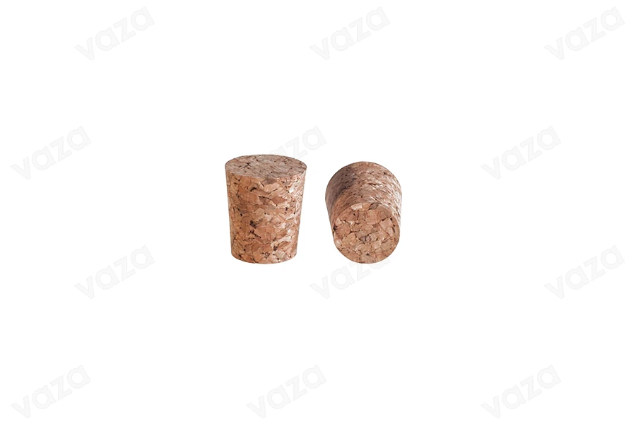 Liège conique naturel aux dimensions 28 x 23/19,5 mm - pour F 21 (PP 31,5 / PP 30)-photo_produit