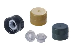 Plastic cap tamper-evident with pourer 31.5x24-1