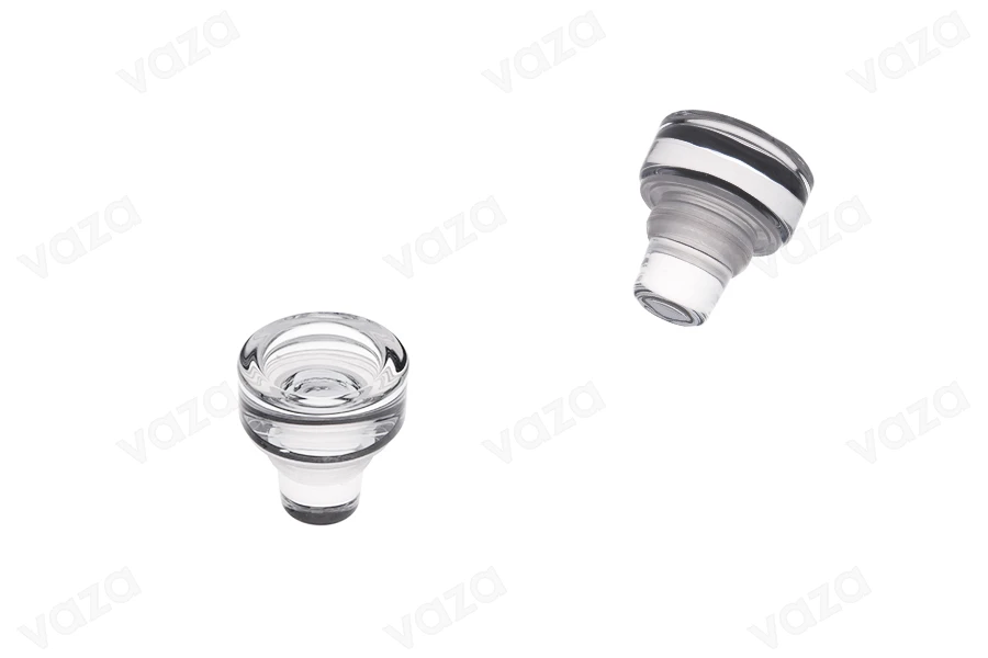 Glass stopper Φ 19 in clear color Glass stopper Φ 19 in clear color-image_group