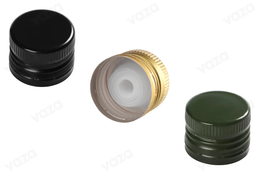 Aluminum pre-threaded screw cap PP31,5 (31,5x24) with telescopic flow-image_group