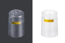 Capsula termoretraibile per bottiglie con collo fino a 25 mm ha le dimensioni di 25,2x40 mm.-immagine_prodotto