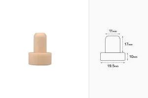 Bouchon synthétique en silicone - 11 mm-2