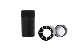 30x60 plastic cap, black safety lock for stelvin bottles-2