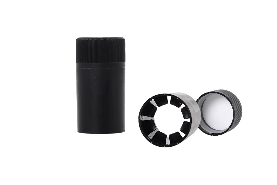 Tappo in plastica nero con sicurezza speciale per bottiglie Stelvin, misura 30x60 Tappo in plastica nero con sicurezza speciale per bottiglie Stelvin, misura 30x60