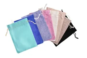 Fabric pouch 130x180 mm fabric in different colours-1