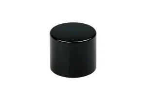Plastic black cap with internal liner for bottle 100 ml (code 101-43)-1