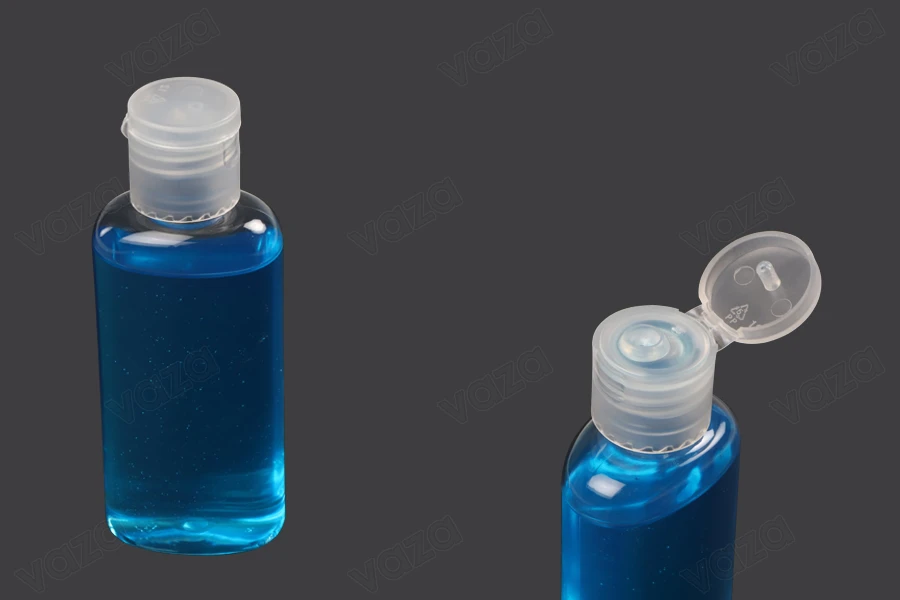 Μπουκαλάκι 60 ml PET οβάλ με flip-top καπάκι για αντισηπτικό χεριών Μπουκαλάκι 60 ml PET οβάλ με flip-top καπάκι για αντισηπτικό χεριών-εικόνα_προϊοντική