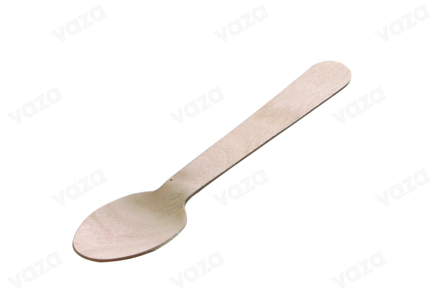 Holzlöffel 140 mm - 100 Stk Holzlöffel 140 mm - 100 Stk-εικόνα_διαστάσεις