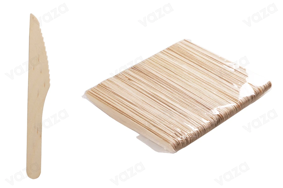 Μαχαιράκια ξύλινα 160 mm - 100 τμχ Μαχαιράκια ξύλινα 160 mm - 100 τμχ-εικόνα_προϊοντική