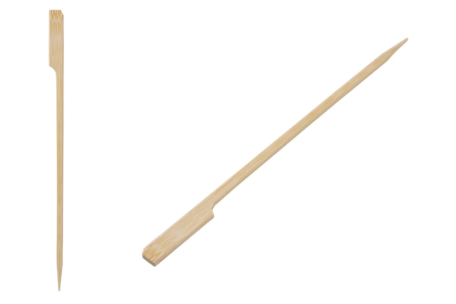 Ξυλάκια - καλαμάκια bamboo 180 mm με λαβή για catering και εδέσματα - 200 τμχ Ξυλάκια - καλαμάκια bamboo 180 mm με λαβή για catering και εδέσματα - 200 τμχ