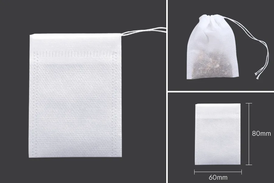 Σακουλάκια για τσάι 60x80 mm - 100 τμχ Σακουλάκια για τσάι 60x80 mm - 100 τμχ