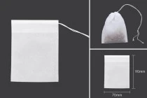 Σακουλάκια για τσάι 70x90 mm - 100 τμχ Σακουλάκια για τσάι 70x90 mm - 100 τμχ
