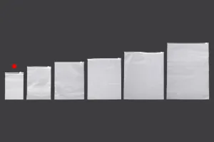 Matte semi-transparent zipper plastic bag in size 100x150 mm - 100 pcs-6