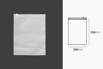 Σακουλάκια συσκευασίας 200x250 mm πλαστικά, ημιδιάφανα ματ με φερμουάρ (zip) - 100 τμχ Σακουλάκια συσκευασίας 200x250 mm πλαστικά, ημιδιάφανα ματ με φερμουάρ (zip) - 100 τμχ