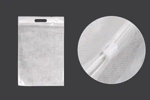 Σακουλάκια 300x450 mm πλαστικά (PE) με φερμουάρ - 20 τμχ-1
