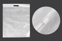 400x500 mm Plastiktüten (PE) mit Reißverschluss - 20 Stück