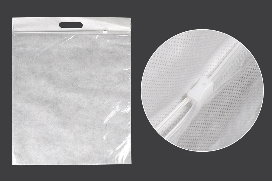 400x500 mm Plastiktüten (PE) mit Reißverschluss - 20 Stück
