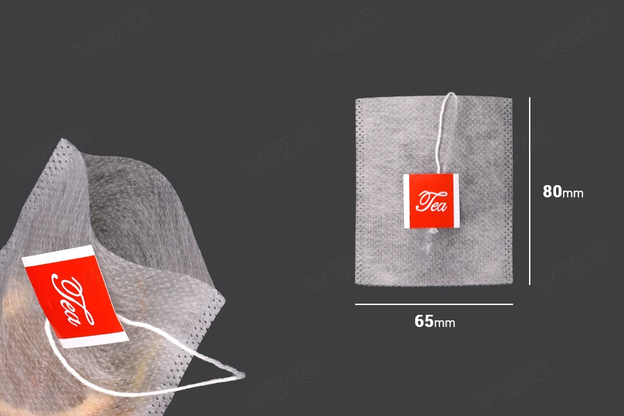 Σακουλάκια για τσάι 65x80 mm με καρτελάκι - 50 τμχ-εικόνα_διαστάσεις