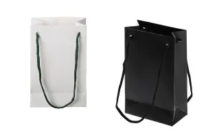 Σακούλα δώρου χάρτινη 110x60x180 mm με κορδόνι - 20 τμχ-2