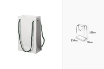 Σακούλα δώρου χάρτινη 110x60x180 mm με κορδόνι - 20 τμχ Σακούλα δώρου χάρτινη 110x60x180 mm με κορδόνι - 20 τμχ