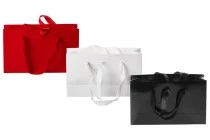 Τσάντα δώρου 250x80x150 mm με χερούλι και κορδέλα για δέσιμο σε διάφορα χρώματα - 20 τμχ Τσάντα δώρου 250x80x150 mm με χερούλι και κορδέλα για δέσιμο σε διάφορα χρώματα - 20 τμχ