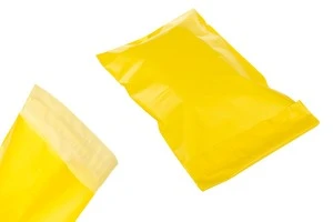 Σακουλάκια μεταφορών courier 170x300 mm αδιάβροχα PE με αυτοκόλλητο κλείσιμο σε κίτρινο χρώμα - 100 τμχ-1