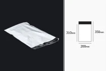 PE-Beutel mit Klebstoff Schließung 200 X 350 mm-100 Stücke PE-Beutel mit Klebstoff Schließung 200 X 350 mm-100 Stücke