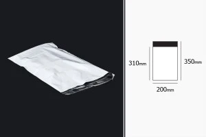 PE-Beutel mit Klebstoff Schließung 200 X 350 mm-100 Stücke-2