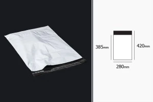 PE-Beutel mit Klebstoff Schließung 280 X 420 mm-100 Stücke-2