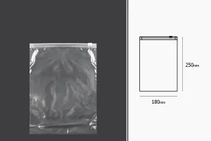 PE zipper bags in size 180x250 mm - 50 pcs-2