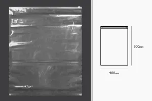 PE zipper bags in size 400x500 mm - 50 pcs-2