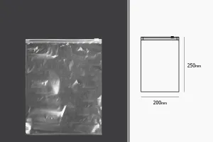 PE zipper bags in size 200x250 mm - 50 pcs-2