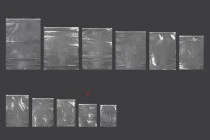 Σακουλάκια PE με φερμουάρ 200x250 mm - 50 τμχ