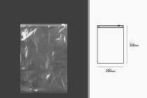 Σακουλάκια PE με φερμουάρ 200x300 mm - 50 τμχ