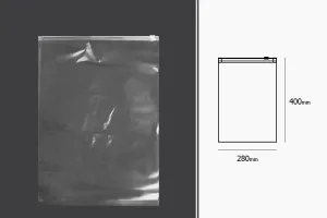 PE zipper bags in size 280x400 mm - 50 pcs-2