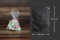 Bustine – film termoretraibile (POF Shrink) per imballaggio alimentare 180x250 mm – 100 pz-immagine_prodotto